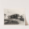 Landscape with a Pond (c. 1857–1911) by Alphonse Legros