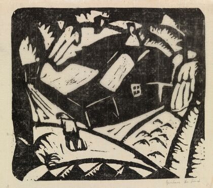 Landscape with a Potato Lifter