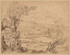 Landscape with a River and Aqueduct (mid 1600s)
