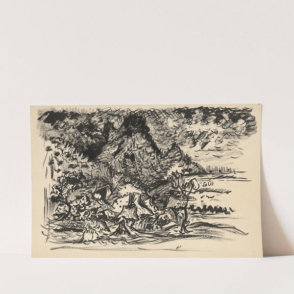 Landscape with a River (Study) by Arnold Peter Weisz-Kubínčan