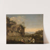 Landscape with a Ruin by Cornelis Van Poelenburch