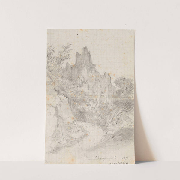 Landscape with a Ruin by Nicaise De Keyser