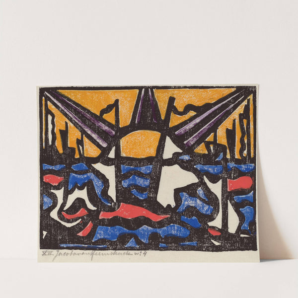 Landscape with a Sun by Jacoba van Heemskerck