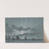 Landscape with a Sunset by Jean Antoine Verschaeren