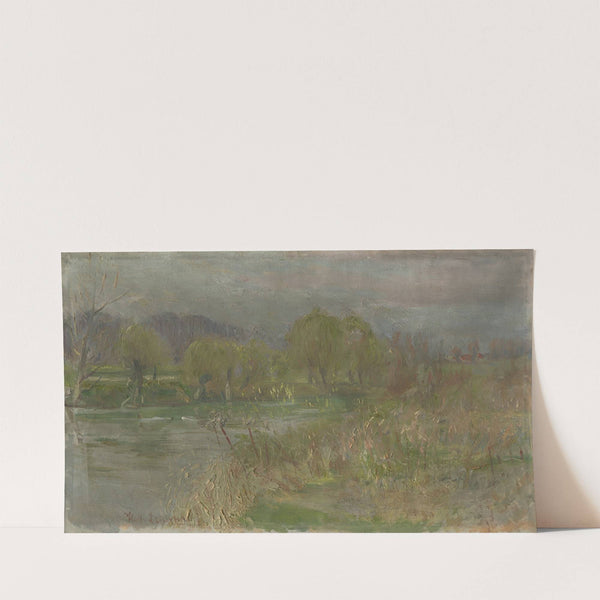 Landscape with a Swamp (1900) by Karol Miloslav Lehotský