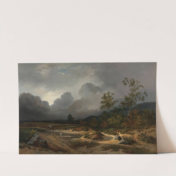 Landscape with a Thunderstorm Brewing by Willem Roelofs