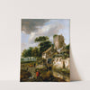 Landscape with a Tower by Roelof Jansz. van Vries