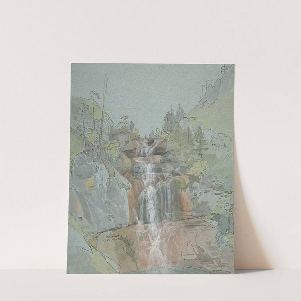 Landscape with a Waterfall by Johann Christoph Rist