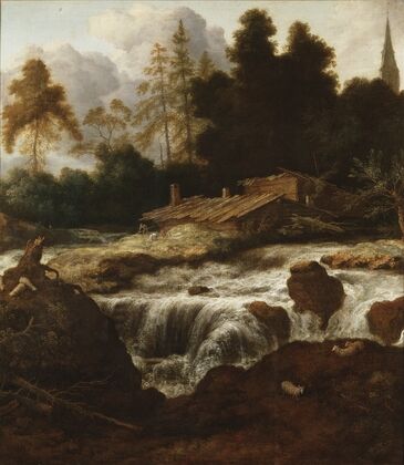 Landscape with a Waterfall