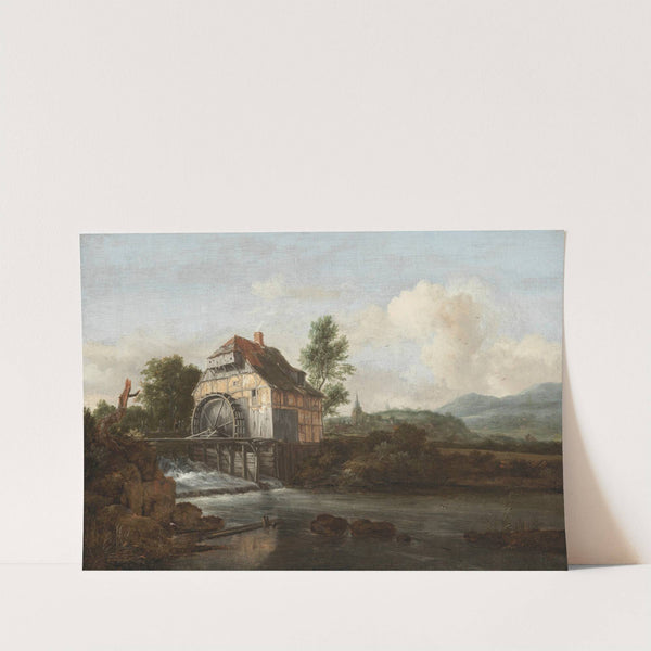 Landscape with a Watermill (ca. 1680) by Jacob van Ruisdael