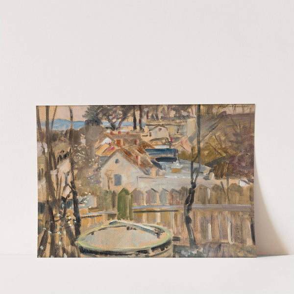 Landscape with a Well by Jacek Malczewski