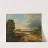 Landscape with a windmill (circa 1850) by Fryderyk Skarbek