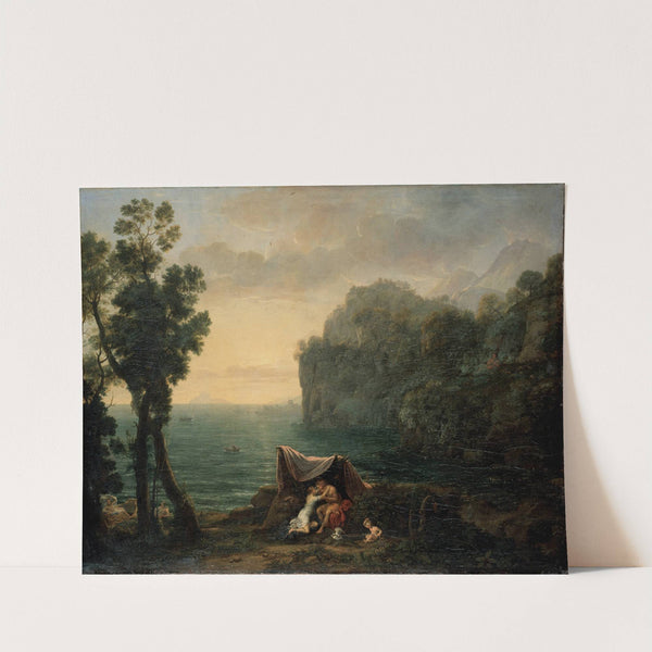 Landscape with Acis and Galatea (1657) by Claude Lorrain
