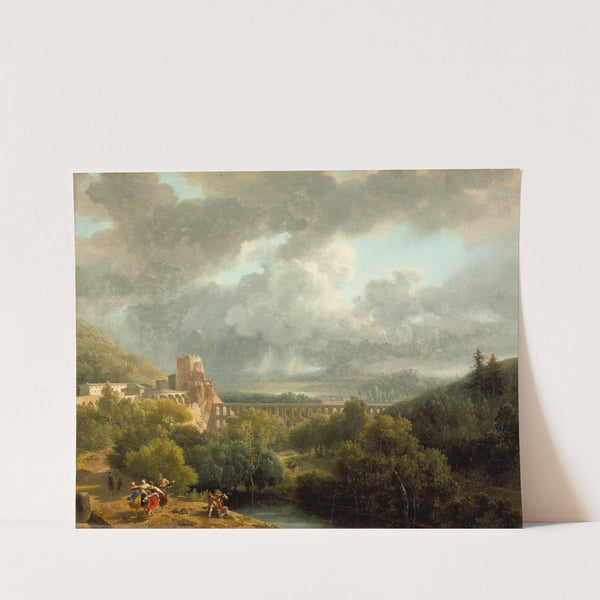 Landscape with an Aqueduct by Nicolas-Antoine Taunay