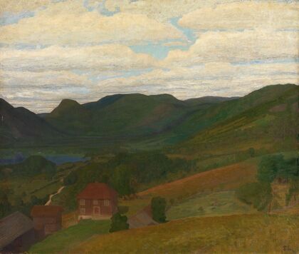 Landscape with an old Farm
