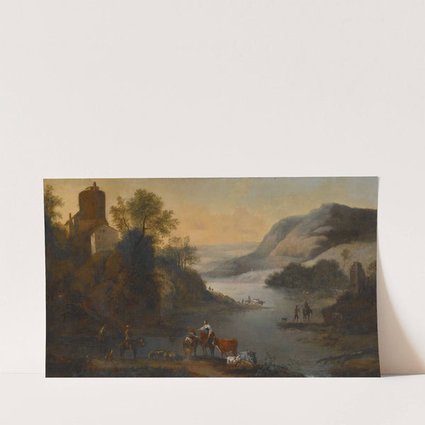 Landscape with Animals by Robert Griffier