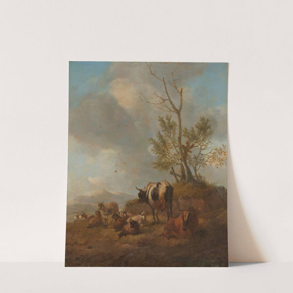 Landscape with Animals by Willem Romeyn