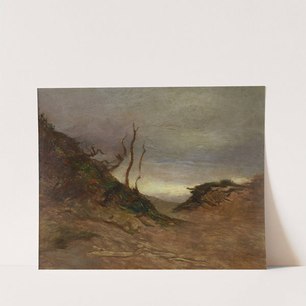 Landscape with bare trees by Petrus van der Velden