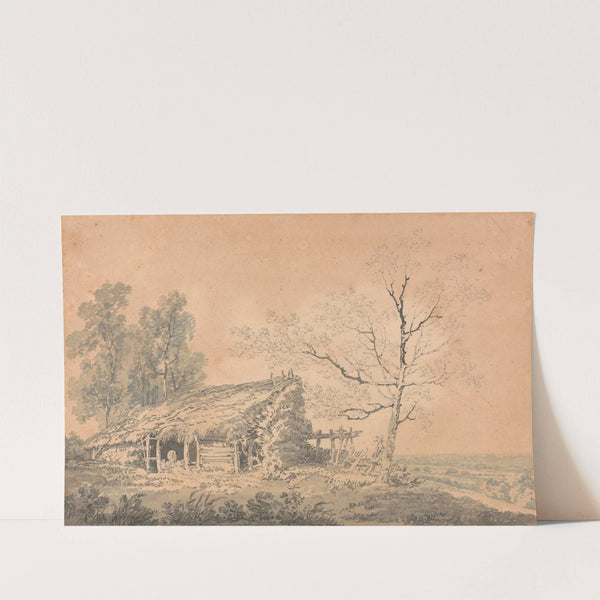 Landscape with Barn by Joseph Mallord William Turner