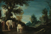 Landscape with Bathing Women (circa 1621)