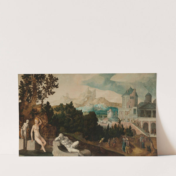 Landscape with Bathsheba (c. 1540 - c. 1545) by Jan van Scorel