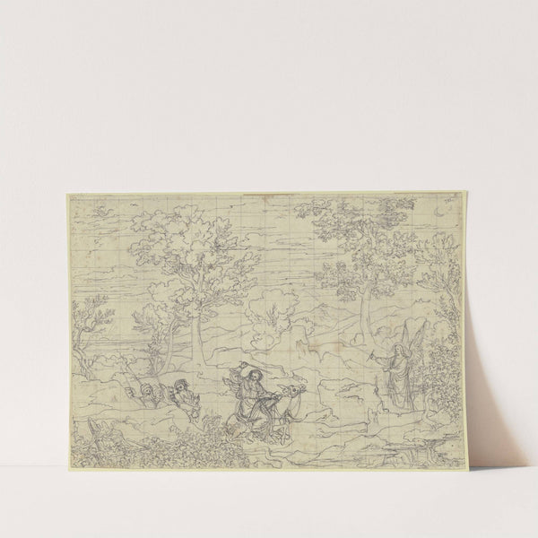 Landscape with Bileam by Joseph Anton Koch