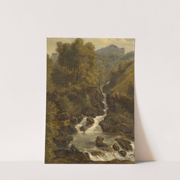 Landscape with Brook by Wilhelm Ulrich Oppermann