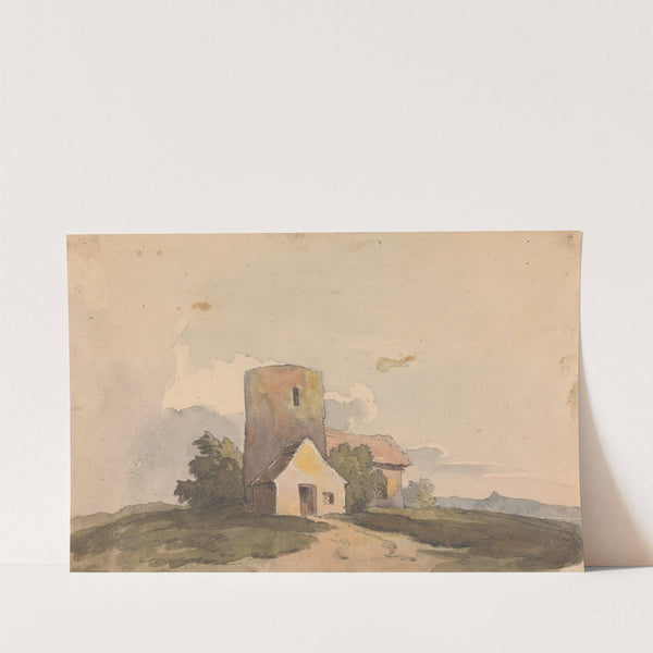 Landscape with Building Structure by Thomas Sully