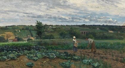 Landscape with Cabbage Patch, Concarneau