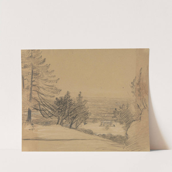 Landscape with Castle by Benjamin Robert Haydon