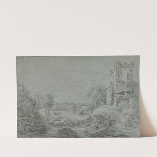 Landscape with Castle by Nicholas Thomas Dall