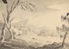 Landscape with Castle on Riverbank