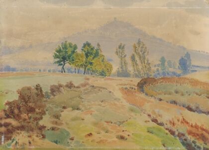 Landscape with Castle Ruins