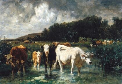 Landscape with Cattle
