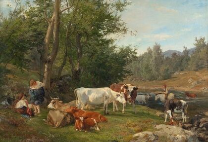Landscape with Cattle