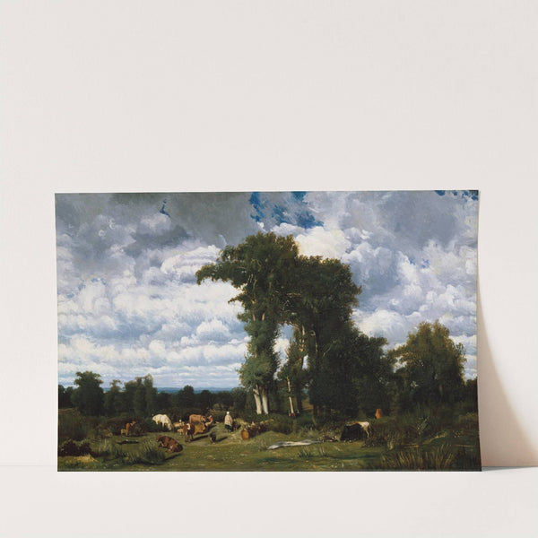 Landscape with Cattle at Limousin by Jules Dupré