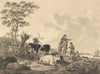 Landscape with Cattle, Sheep, and Herders