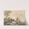 Landscape with Cattle, Sheep, and Herders by Jacob van Strij
