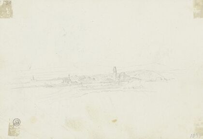 Landscape with church