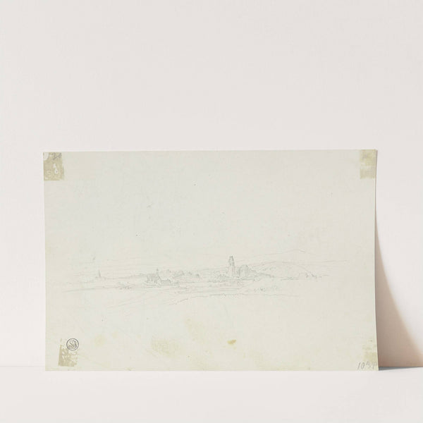 Landscape with church by Johann Christoph Erhard