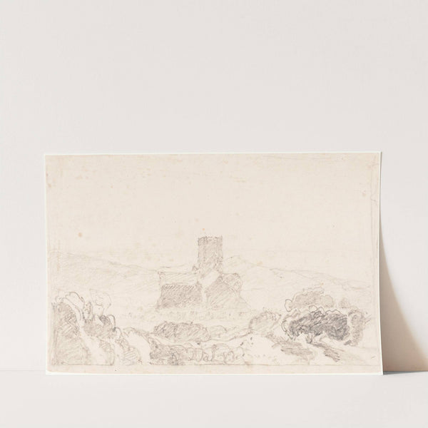 Landscape with Church (first half 19th century) by John Sell Cotman