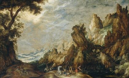 Landscape with Conversion of Saint Paul