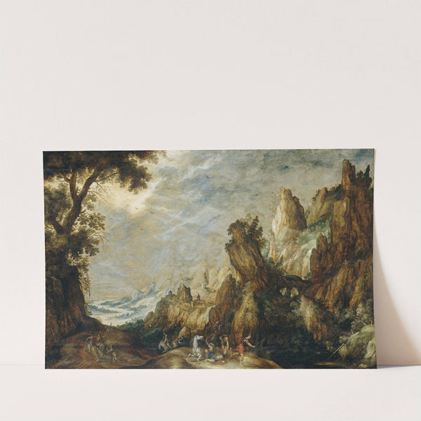 Landscape with Conversion of Saint Paul by Kerstiaen de Keuninck