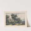 Landscape with cottage (Patrick Nasmyth) (1850) by Louis Marvy