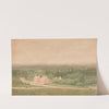 Landscape with Cottages, Broadmoor by Richard Dadd