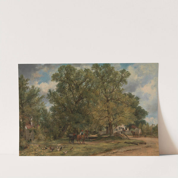 Landscape with Cottages by Frederick Waters Watts