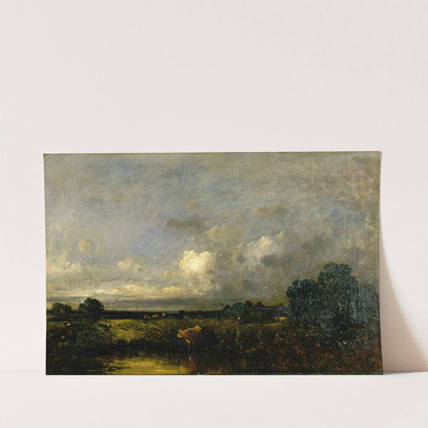Landscape with Cow (1872) by Jules Dupré