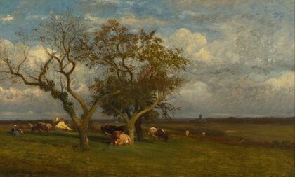 Landscape With Cows