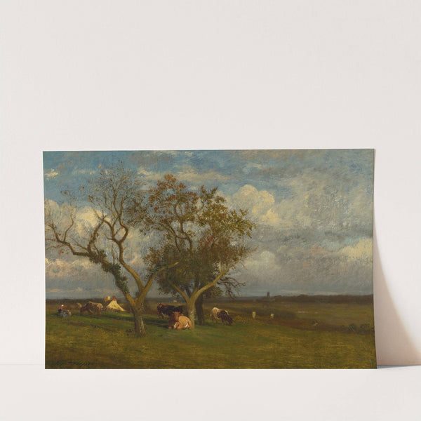 Landscape With Cows by Jules Dupré