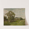 Landscape with cows by Alfred Zimmermann